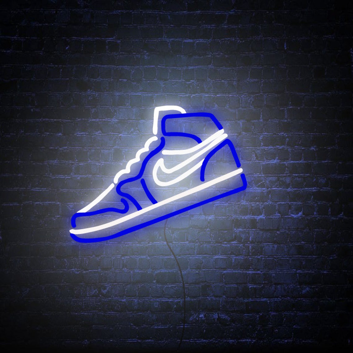 Air Jordan Neon Sign - Iconic Sneaker Art Illuminated – next level displays